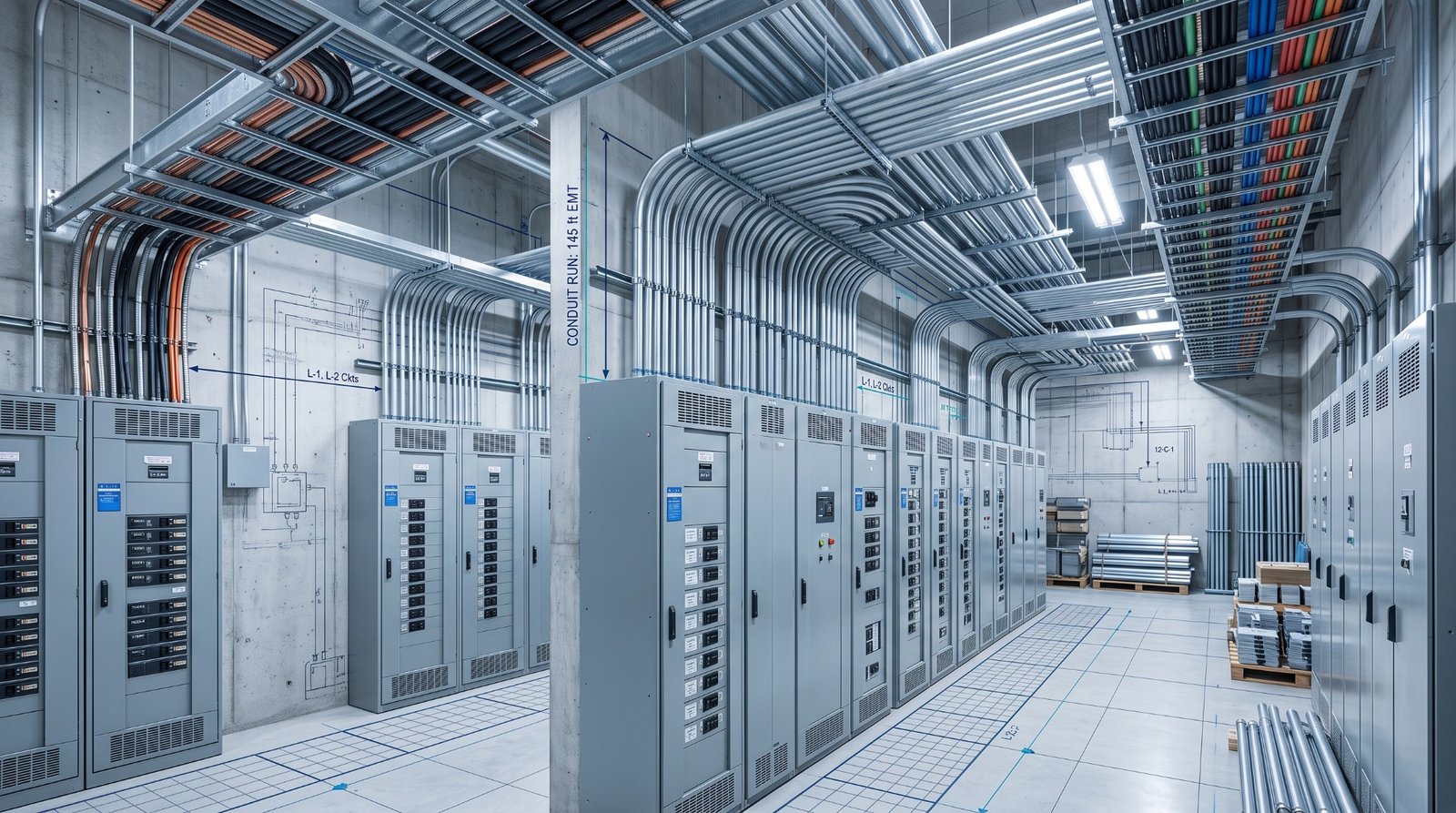 Commercial electrical cost estimating and panel schedules